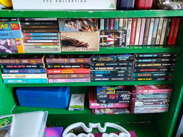 action figure, graphic novel, toys,books, VHS massive collection
