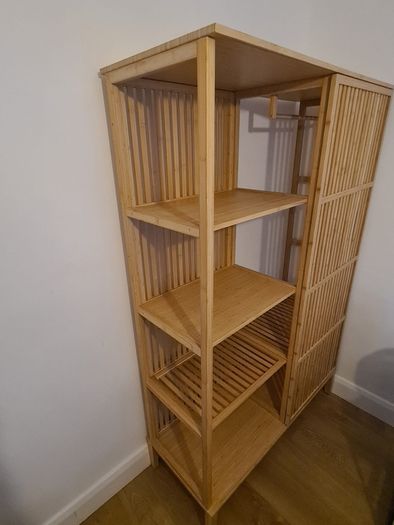 Sliding wardrobe bamboo