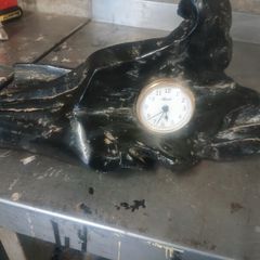 Bog Oak Clock