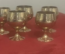 silver plated egg cups