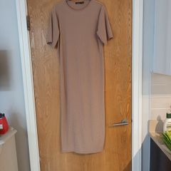 Boohoo Rib Style Dress. S.14.