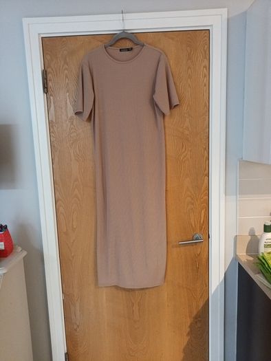 Boohoo Rib Style Dress. S.14.
