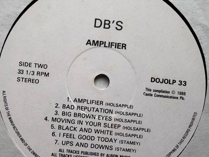 The DB's - Amplifier. Epic jangle pop from the acclaimed American alternative rock and power pop group featuring  Chris Stamey. Mint. Bargain.