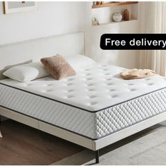 Single Mattress | 7-Zone Hybrid Pocket Spring Medium-Firm Bed Mattress