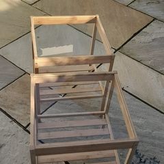 2 x matching side tables