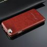 100% Handmade Luxury Real Genuine Leather Flip Case Cover For iPhone 4/ 4S Image 4