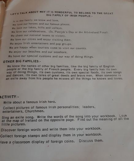 Vintage confirmation school book 1971