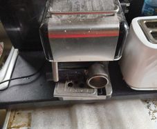 espresso machine . pressure low