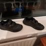 Two pairs Black Clarks School Shoes Image 5