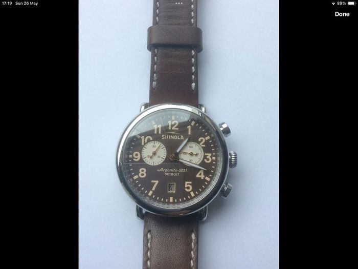 Shinola Argonite 5021