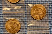 3pcs WWII Tank Replica Coin Set - T-34/T-54/KV-2 Metal Badges, 1945 Victory Day Collectible Coins. New, unopened.