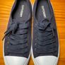 Superdry Ladies Low Navy Canvas Shoes UK6 EUR39 Image 6
