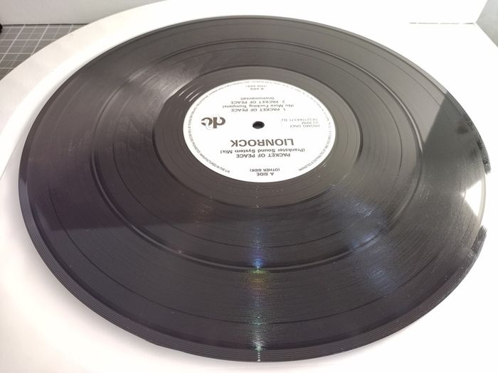 Lionrock - Packet Of Peace - Deconstruction Records - DJ Promo COPY! Lionrock CLASSIC Acid HOUSE!