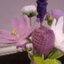 crochet flowers 30 euro vase not inclued Image 3