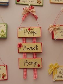 Handmade Sign or Gift - Home Sweet Home