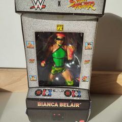 WWE x Street Fighter  Bianca Belair Figure