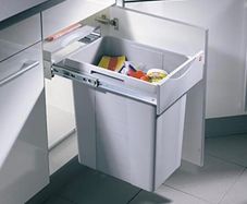 Fitted Hailo Kitchen Bin 40L