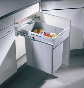 Fitted Hailo Kitchen Bin 40L