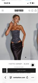 Debs Dress (Skirt & Corset) Babyboo