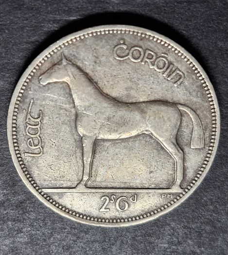 Ireland 1961 Mule Half Crown coin