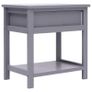 Nightstands 2 pcs Grey 40x29x42 cm Image 5
