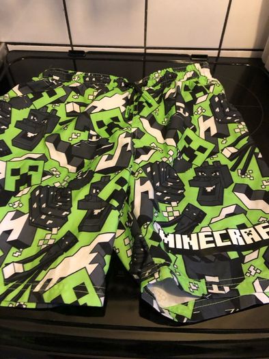 Boys Minecraft shorts age 10/11