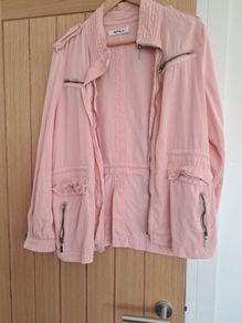 Pink army style jacket