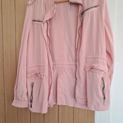 Pink army style jacket