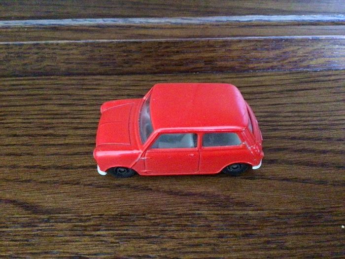 Vintage 1980s Corgi Red Mini Die cast