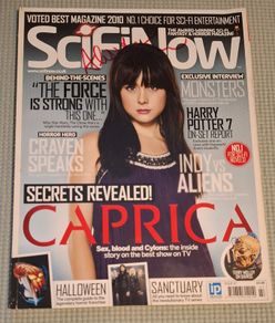 Battlestar Galactica / Caprica. Alessandra Torresani Autograph