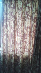 Long, heavy, thick curtains