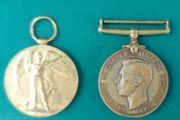 World War 1 Victory and Police Medal to Lieut J.Macbean