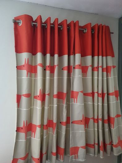 Bespoke interior designed and handmade curtains