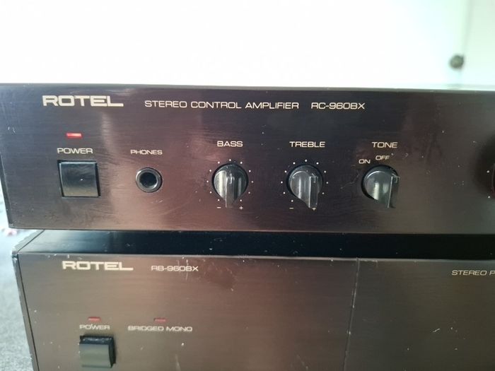 Rotel pre & power amp