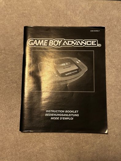 Gameboy Advance , Boxed with manual.