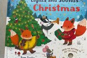 Kids book Christmas light and sounds book brand new