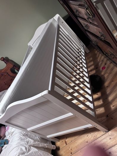Nested Cot Bed and Matress