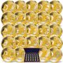 Complete Set of Gold plated 24 commemoratives of 'The Most Expensive Coins in the World' Image 2