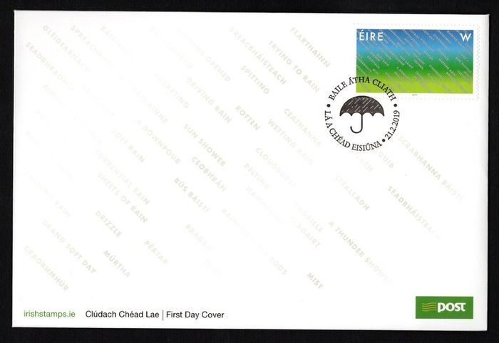 2019 Ireland A Stamp for Ireland Commemorative Stamp An Post First Day Cover (FDC)