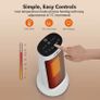 Space Heater, Ceramic Heaters for Home Low Energy, Electric Heater with Thermostat 3 Mode 3 Speed, 45 Degree Oscillating, 12H Timer, 2000W, Tip-Over Protection, Portable Heater for Office, Study (FREE POSTAGE) Image 2