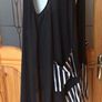 Personal Choice Ladies Black & White sleeveless Cardigan size 18/20 includes postage Image 2