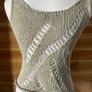 Knitted sleeveless top vest Ericot Chic Italian designer size 10-12 Image 6