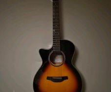 Crafter left handed electro acoustic guitar