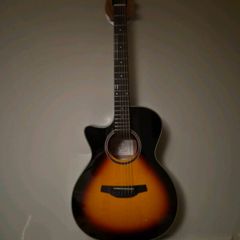 Crafter left handed electro acoustic guitar