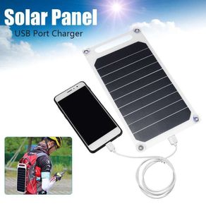 5V 10W DIY Solar Panel Slim Light USB Charger Charging Portable Power Bank Pad Universal For Phone Lighting Car Charger