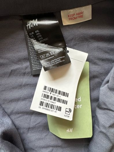 H&M pijama new 4xl