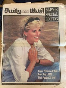 Daily Mail newspaper Diana 1997