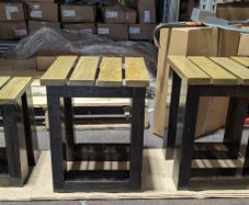 Garden Stools x2 and Table