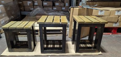 Garden Stools x2 and Table