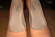Dune 'Aleen' round toe patent heels
